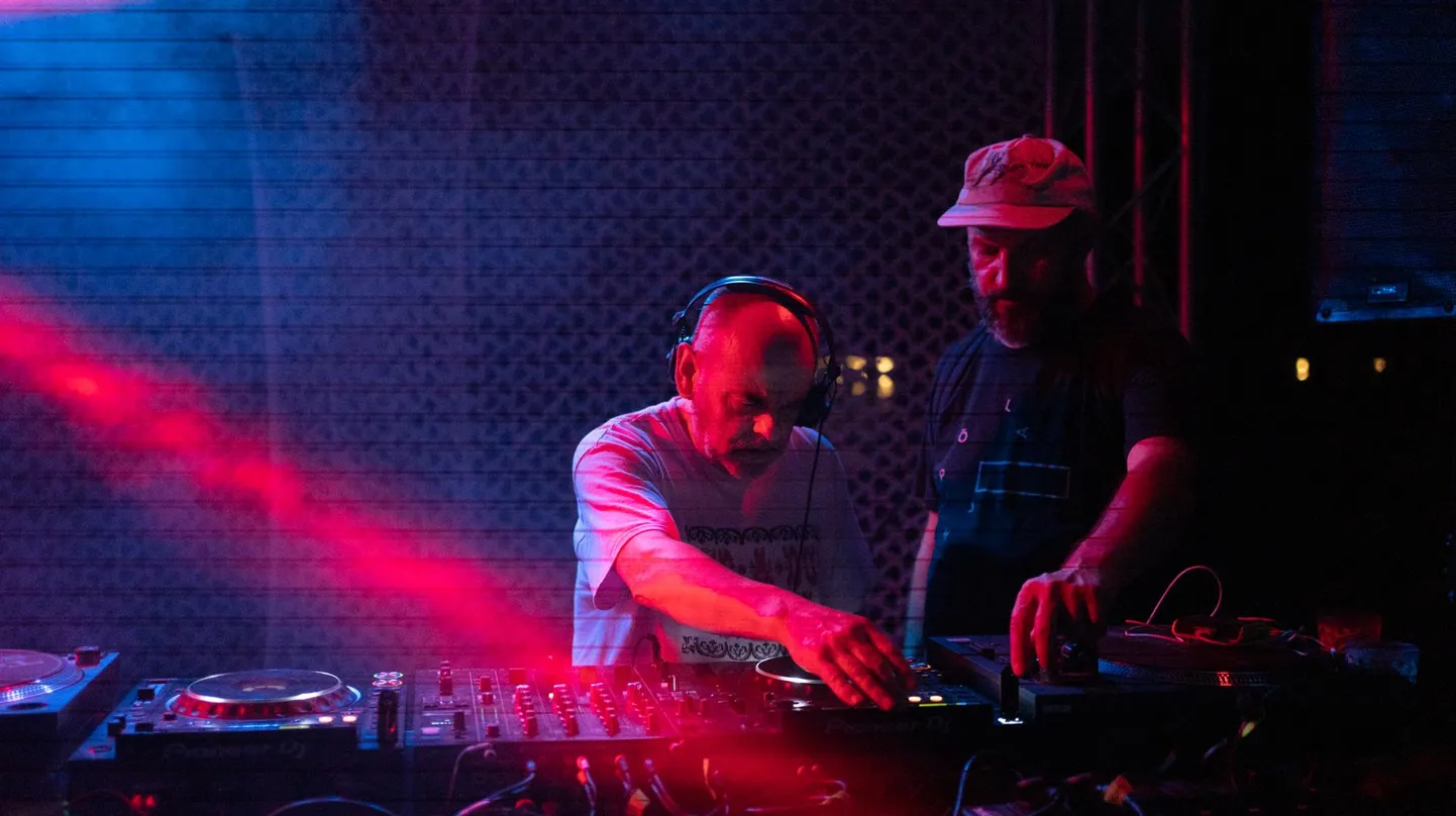 Mutant Disco residendid Rhythm Doctor ja Raul Saaremets. FOTO: Zbanski Kino