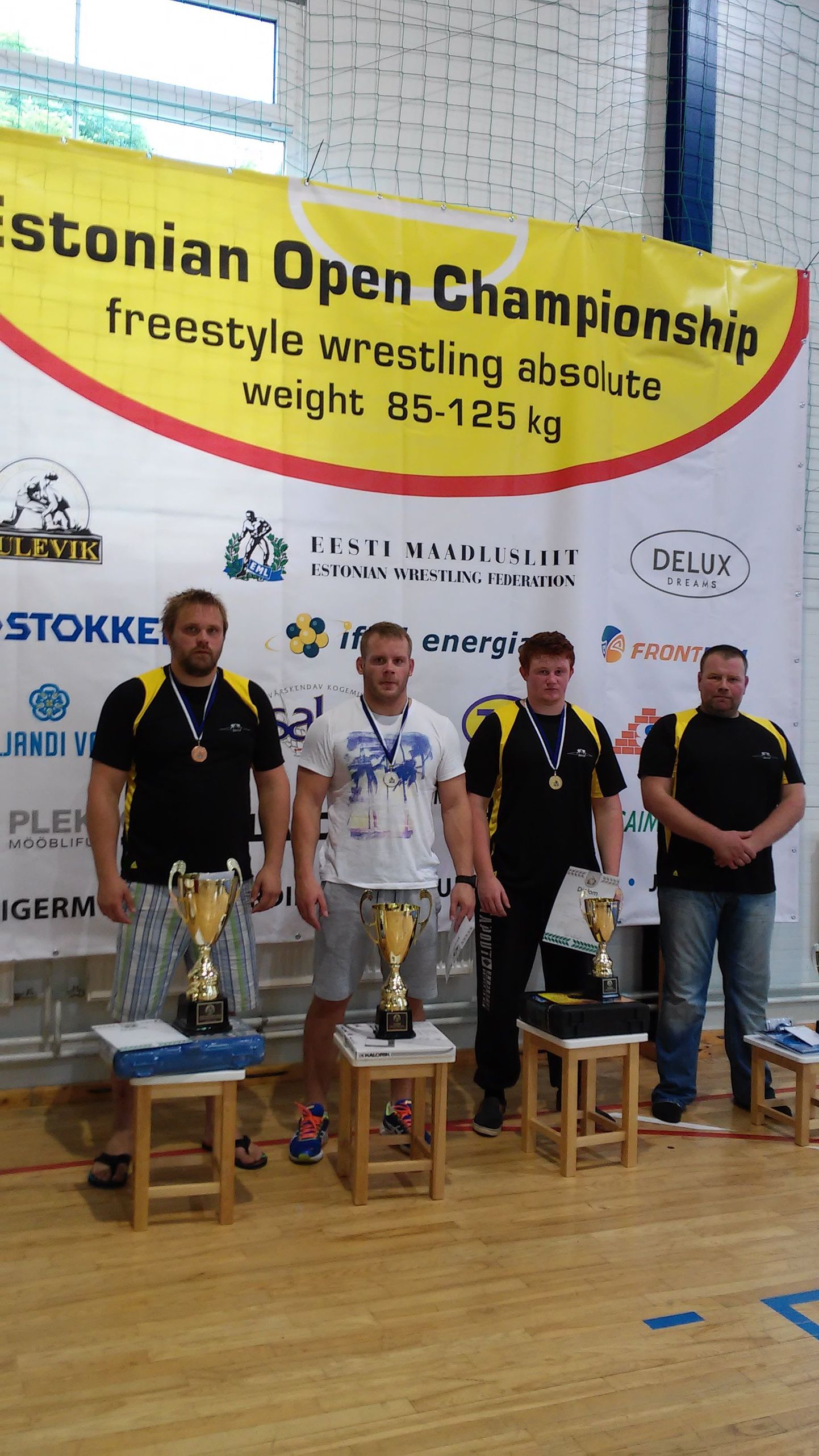 Eesti meistrivõistluste medalikolmik