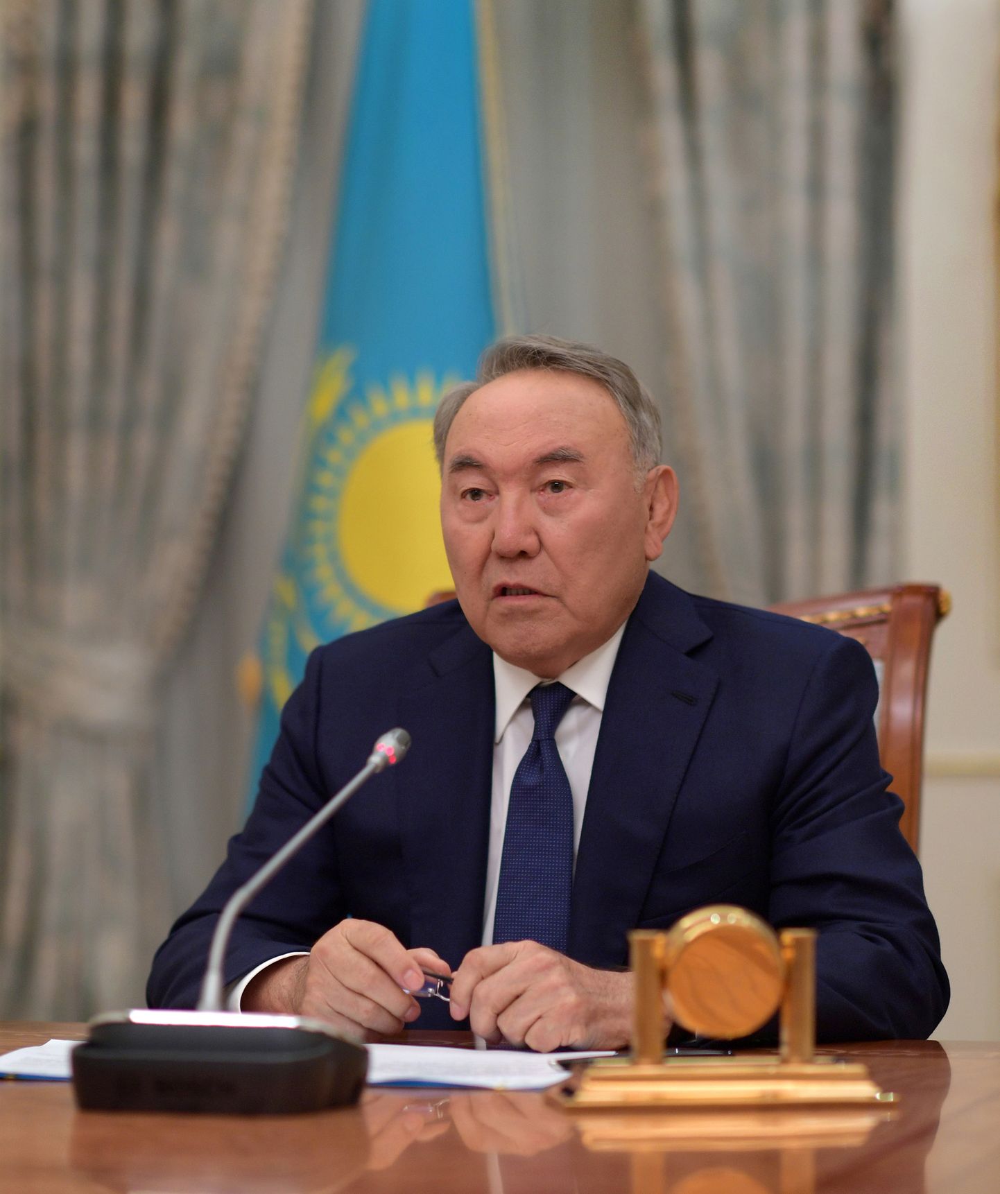 Kazahstānas prezidents Nursultans Nazarbajevs.