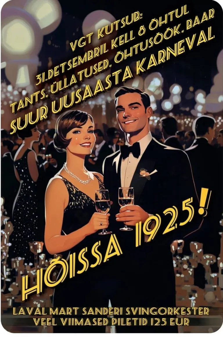 Aastavahetus 1925 Von Glehni teatris.