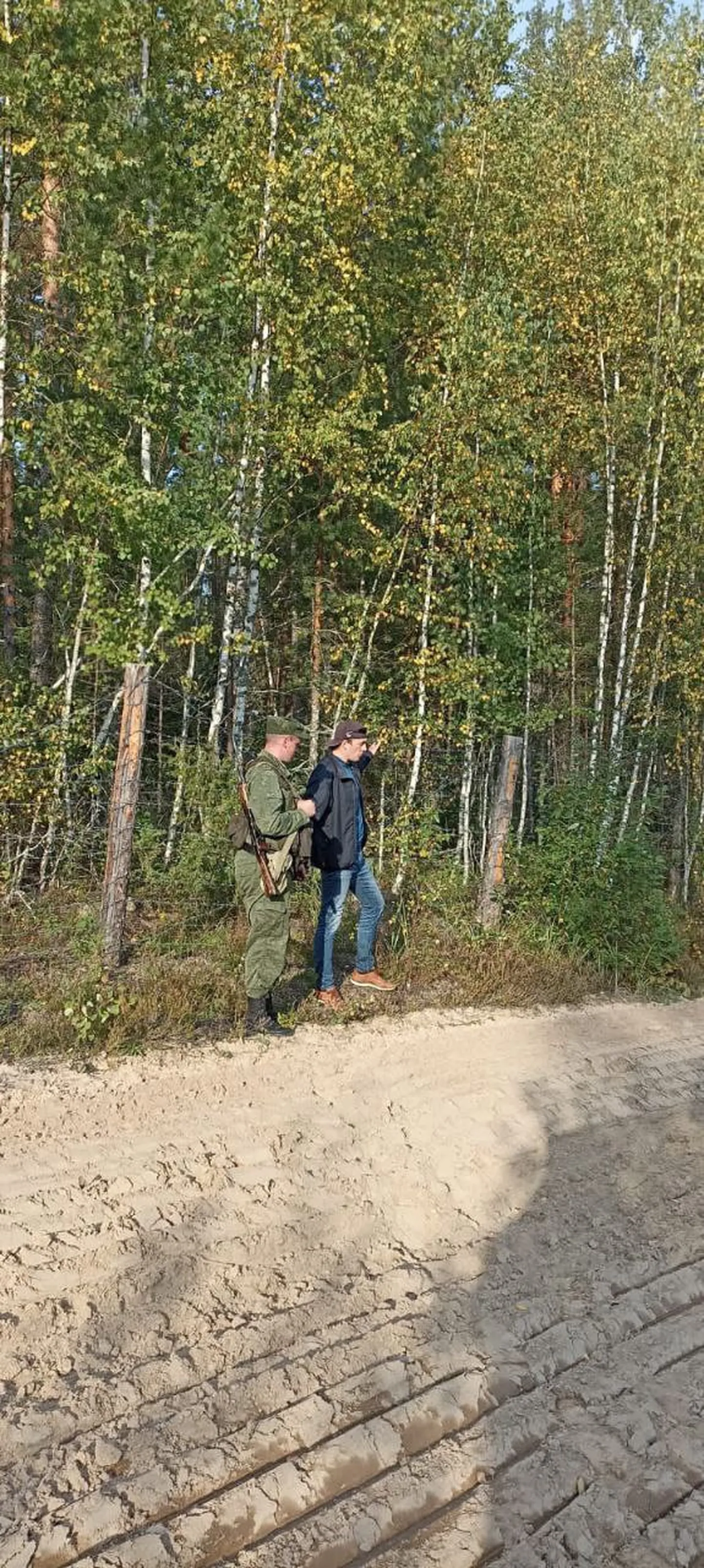 Piiril kinni peetud Eesti kodanik Vene piirivalvuriga.