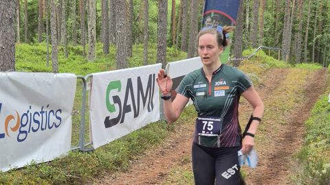 Sigrid Ruul võitis orienteerumise lühirajal hõbemedali