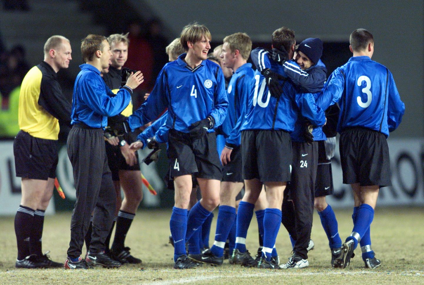 Eesti - Venemaa 2002. aastal A. Le Coq Arenal.