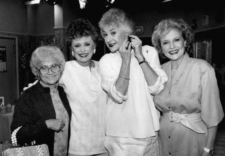 Estelle Getty, Rue McClanahan, Bea Arthur ja Betty White.