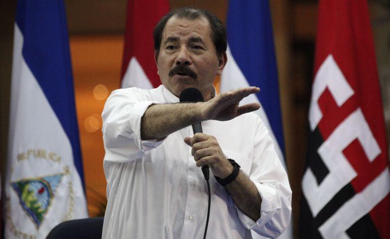 Nicaragua president Daniel Ortega