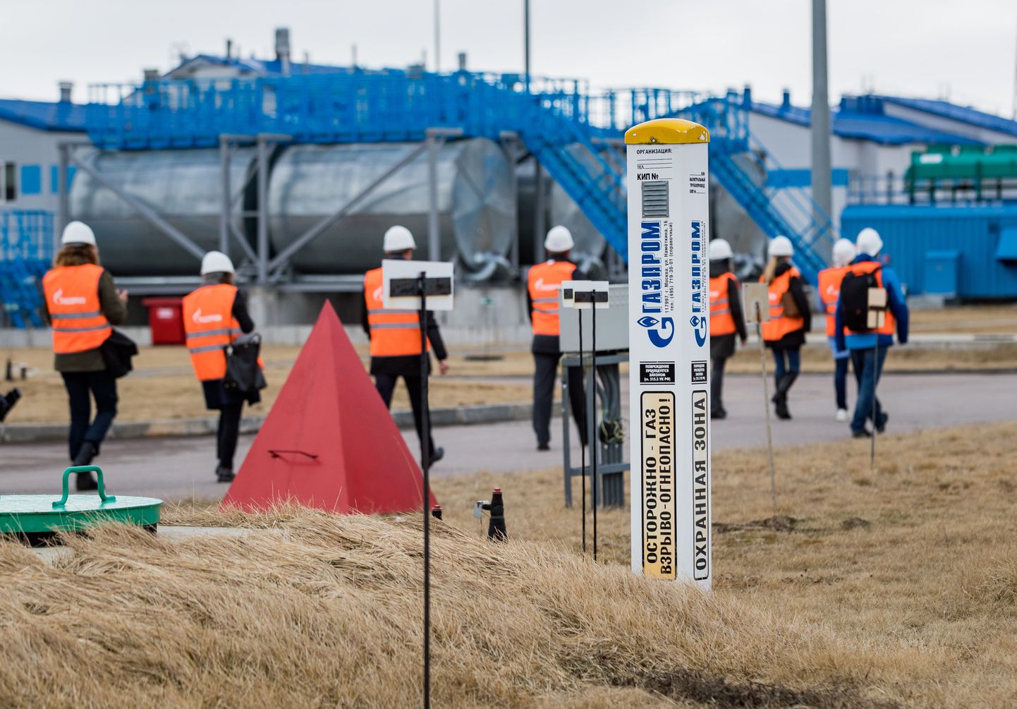 Esimese Nord Stream gaasijuhtme kompressorijaam Portovajas.