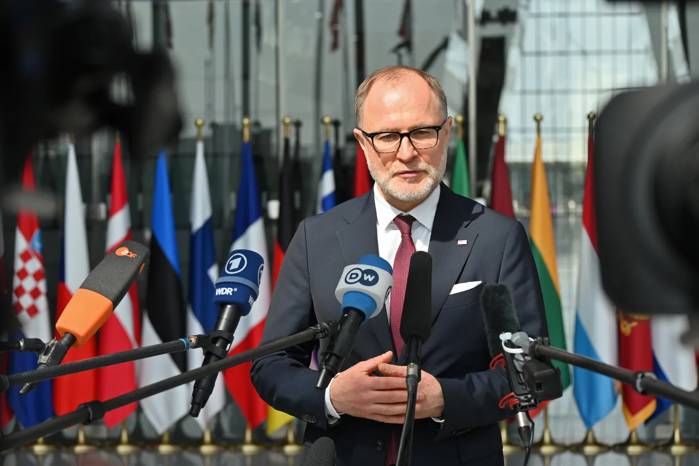 Latvijas aizsardzības ministrs Andris Sprūds.