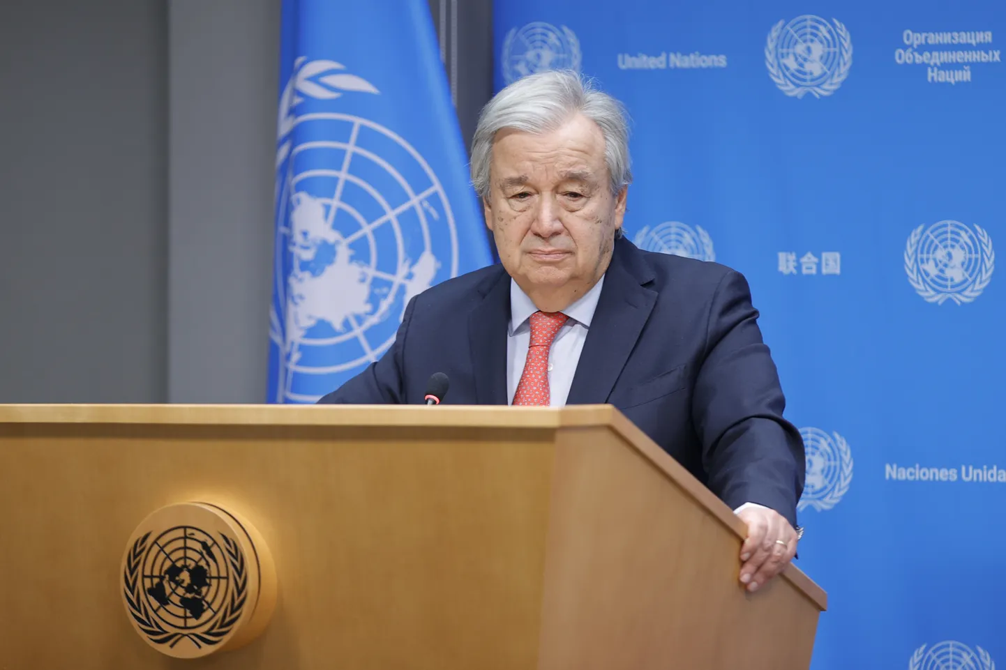ÜRO peasekretär António Guterres.