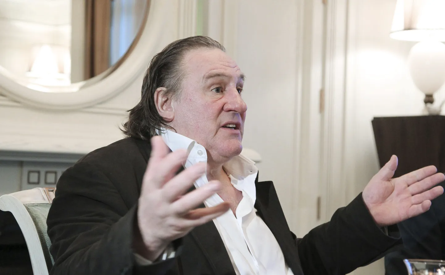 Gérard Depardieu eile Sotšis