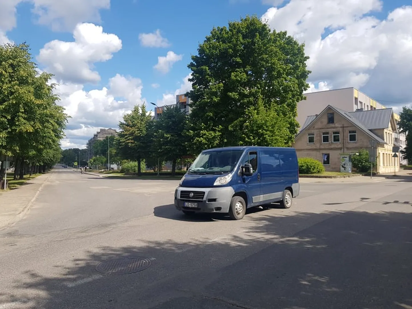 Ausekļa tänav Valkas.