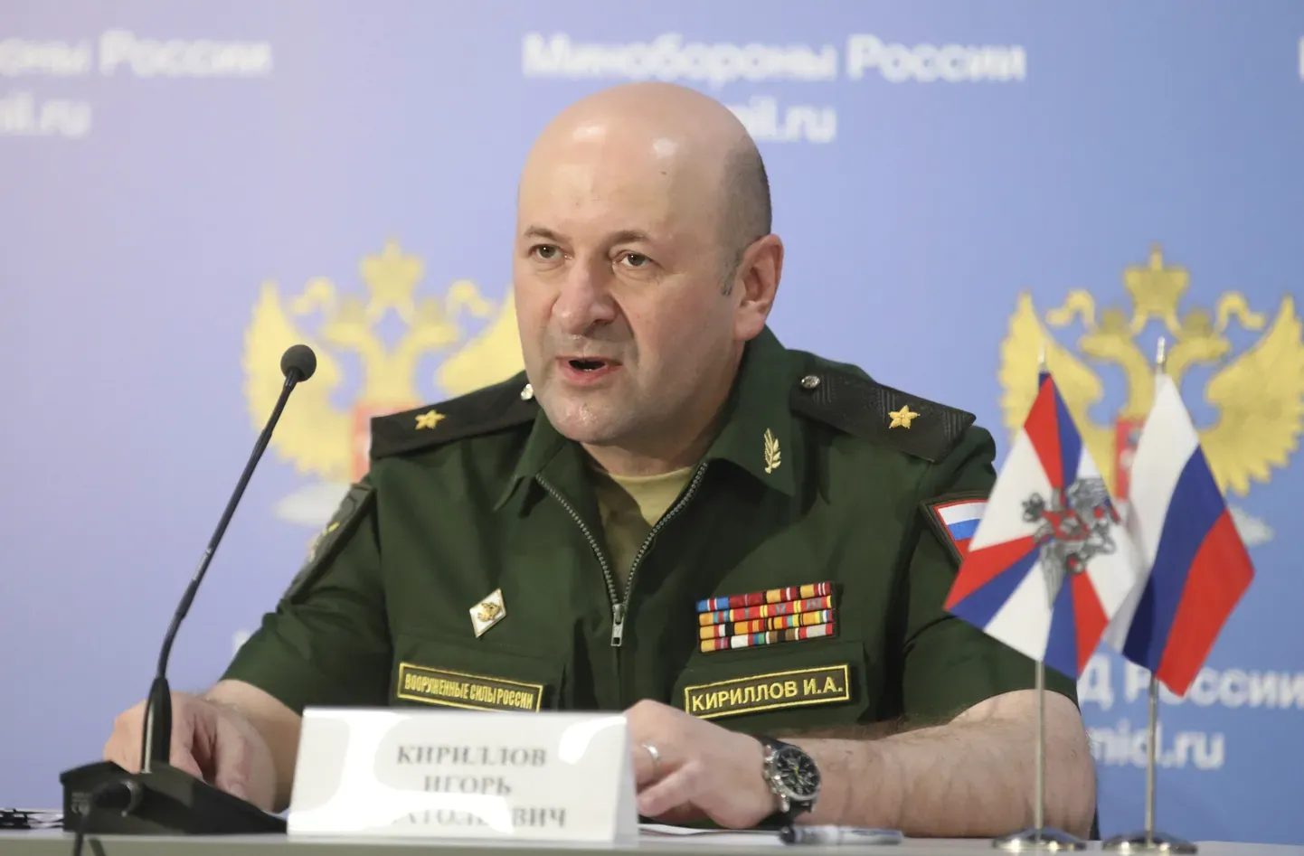 Ликвидированный в Москве российский генерал Игорь Кириллов.