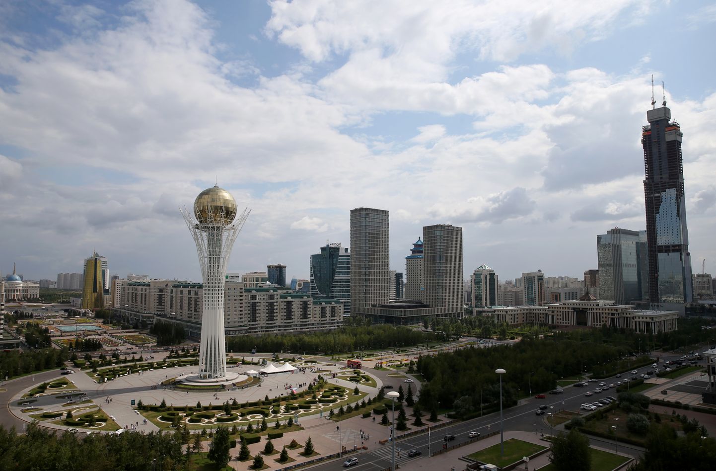 Kasahstani pealinn Nur-Sultan.