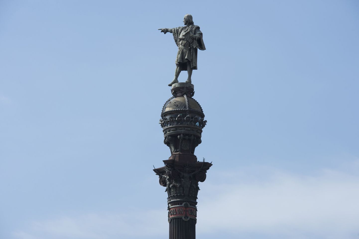 Christoph Kolumbuse kuju Barcelonas