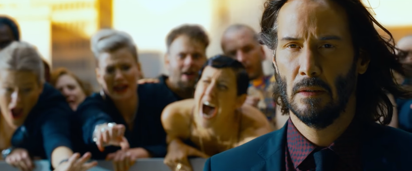 Keanu Reeves filmis «Matrix: ülestõusmine» (2021)
