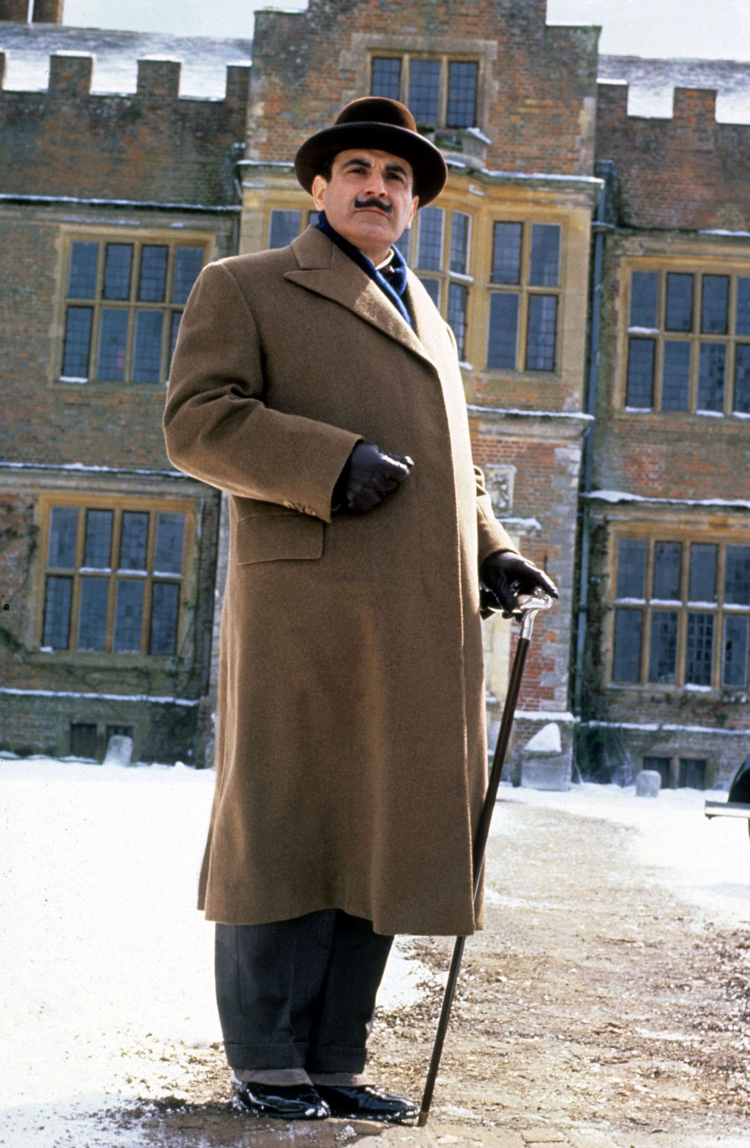 Hercule Poirot, näitleja David Suchet.