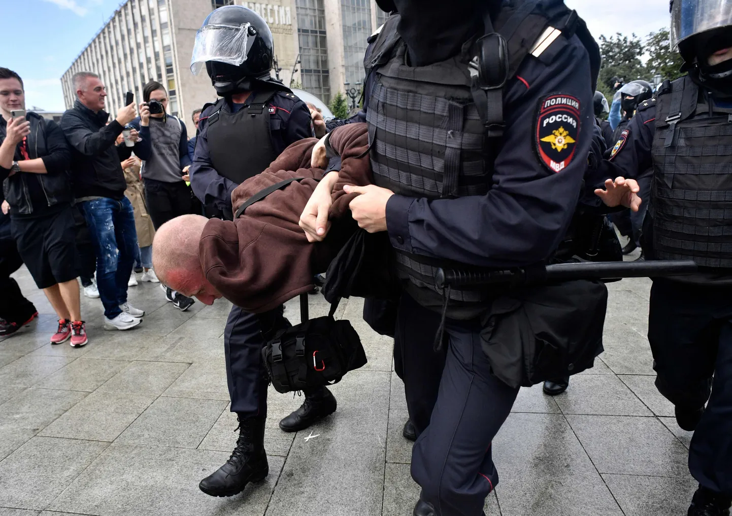 Задержания в Москве 3 августа