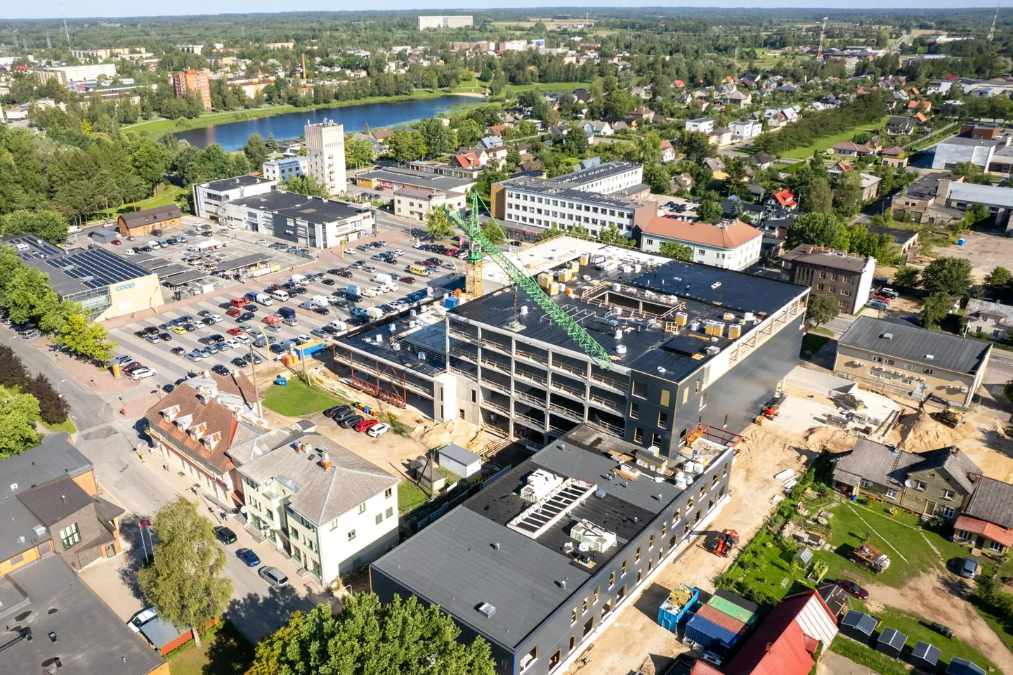 Tulevase haiglahoone Tervikumi tarvis on kavandatud pisut alla 200 parkimiskoha.