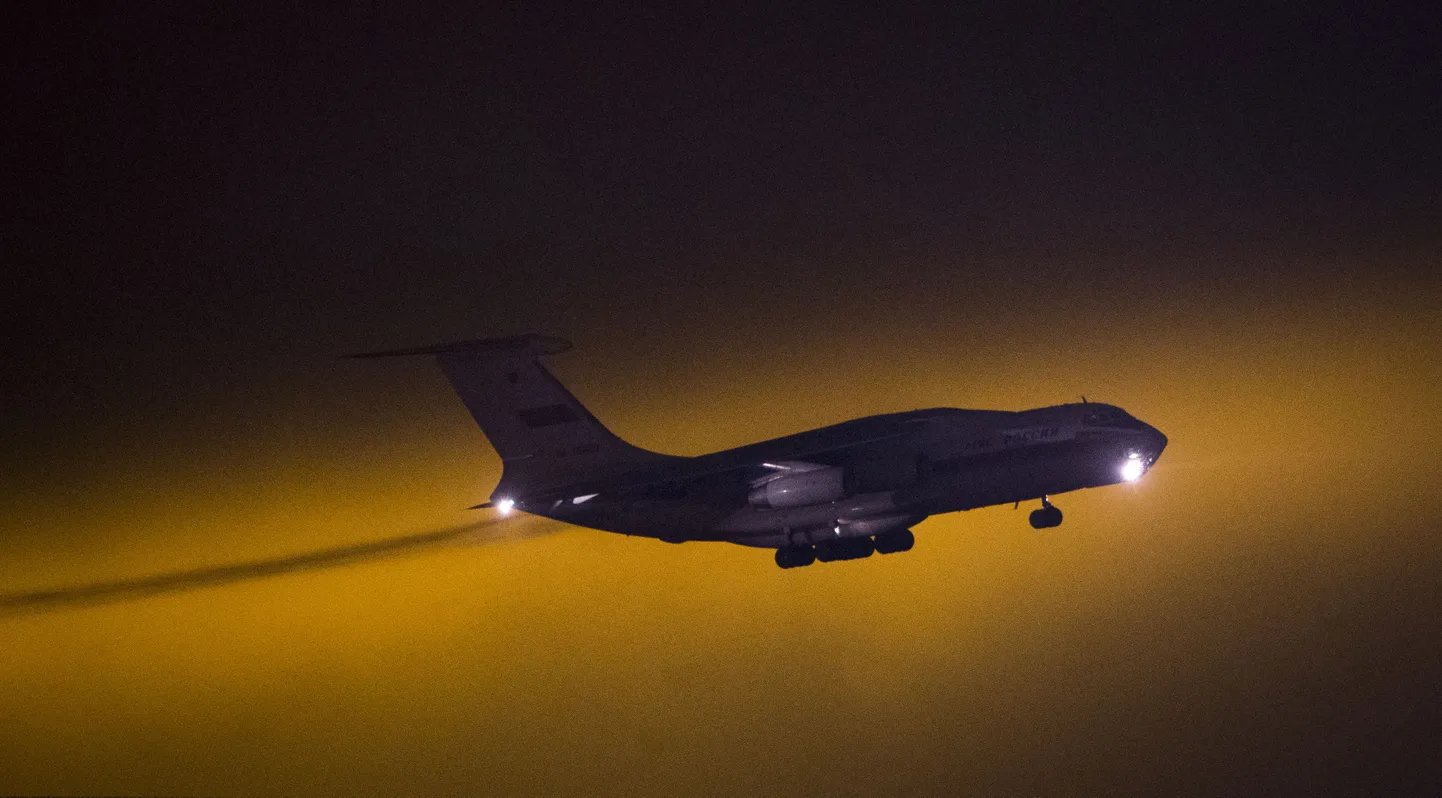 Sõjaväetranspordilennuk Il-76.