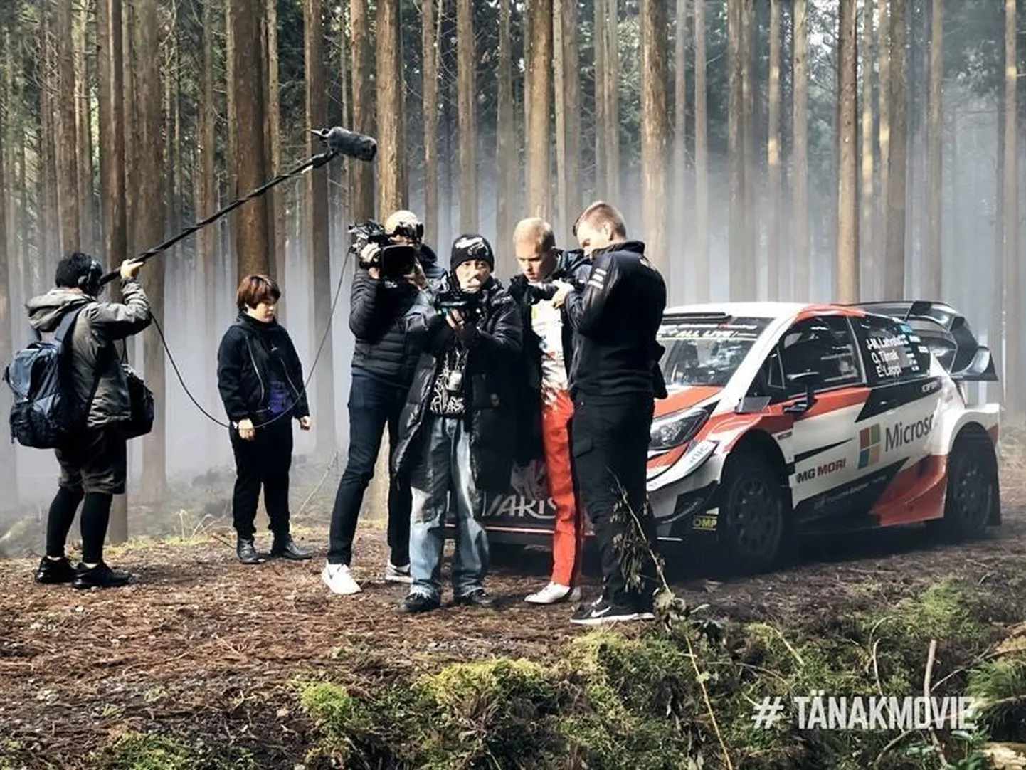 Kaader filmist "Ott Tänak – The Movie".