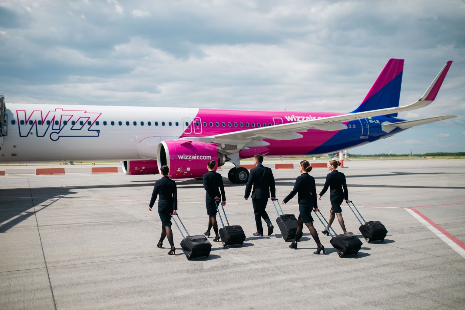 Wizz Airi meeskond.