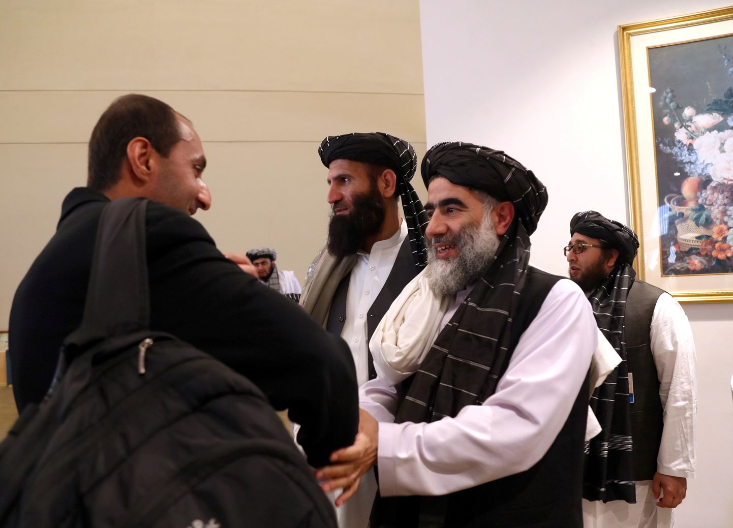 Talibani delegatsioon Dohas. Pilt on illustratiivne.