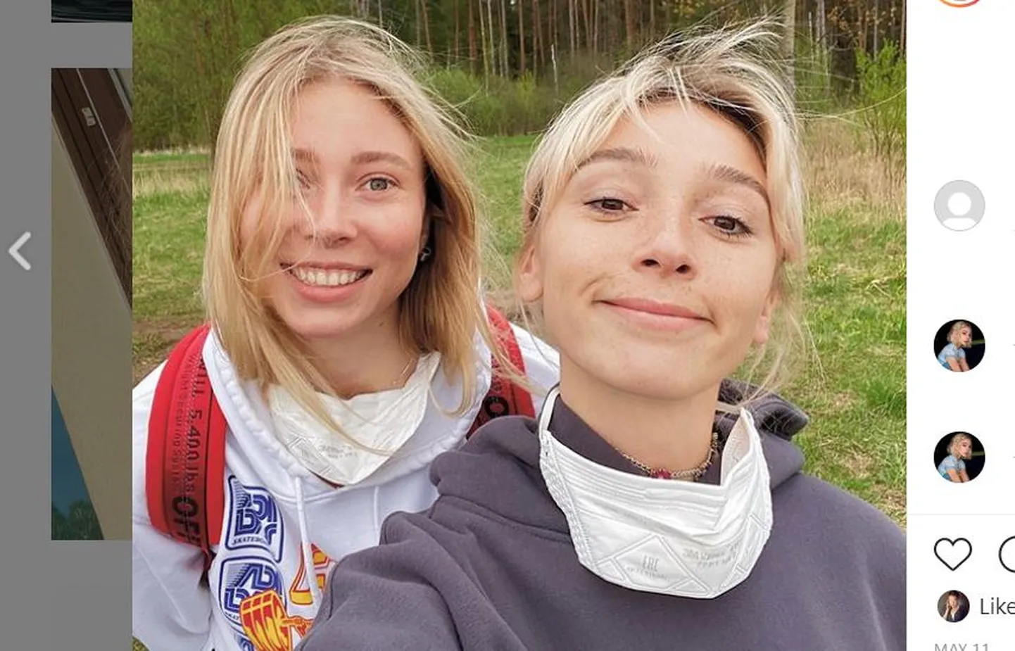 Юлия Коваль и Настя Ивлеева