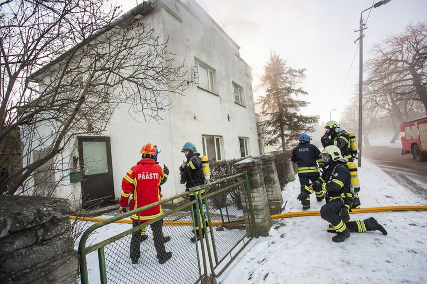 Hoolimata sellest, et tulekahjust andis varakult märku häiresignalisatsioon, 
ei õnnestunud maja päästa.