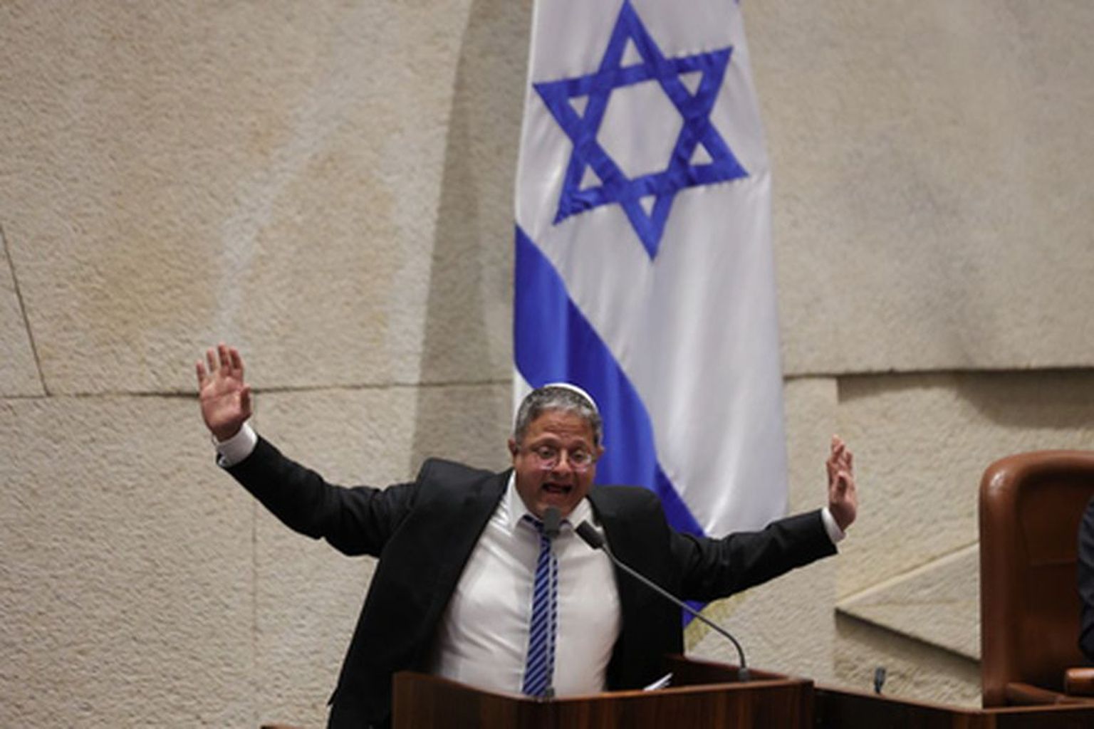 Izraēlas nacionālās drošības ministrs Itamars Ben Gvirs