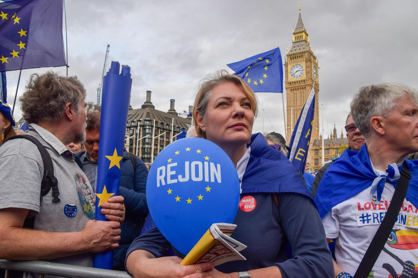 Ühendkuningriigi ELi kuulumist toetavad inimesed mullu oktoobri lõpus Londonis nõudmas Brexiti tagasipööramist.