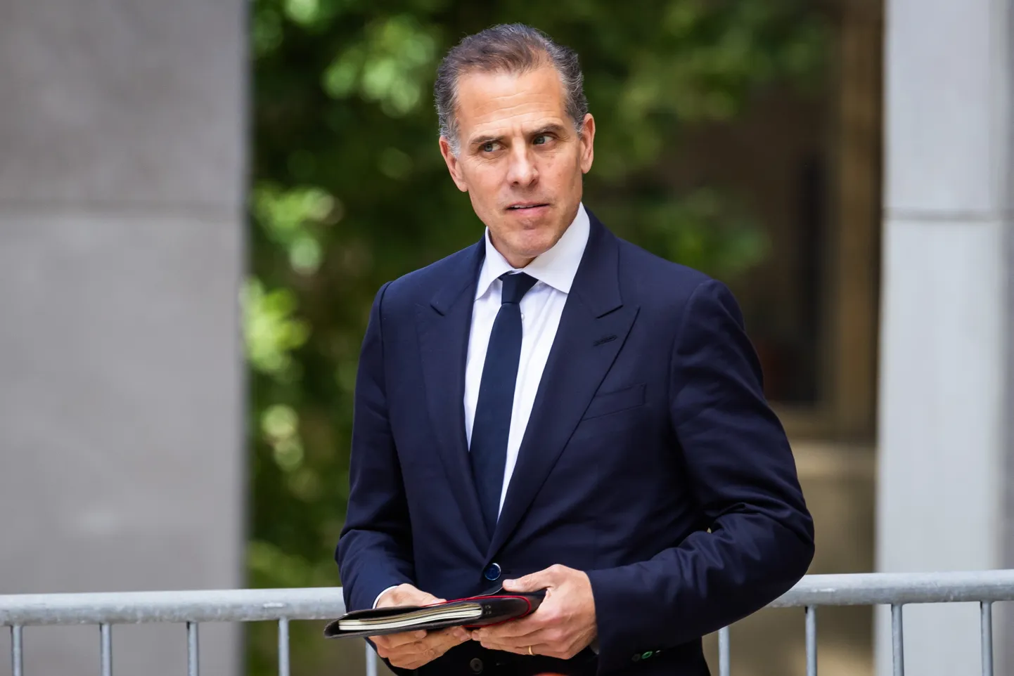 Hunter Biden lahkumas Wilmingtoni föderaalkohtust.
