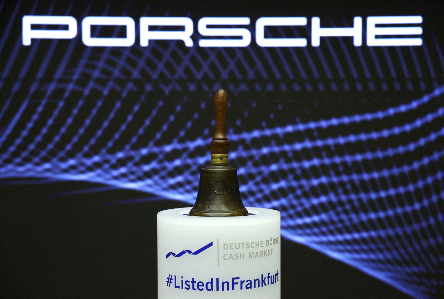 Porsche IPO Frankfurdis.