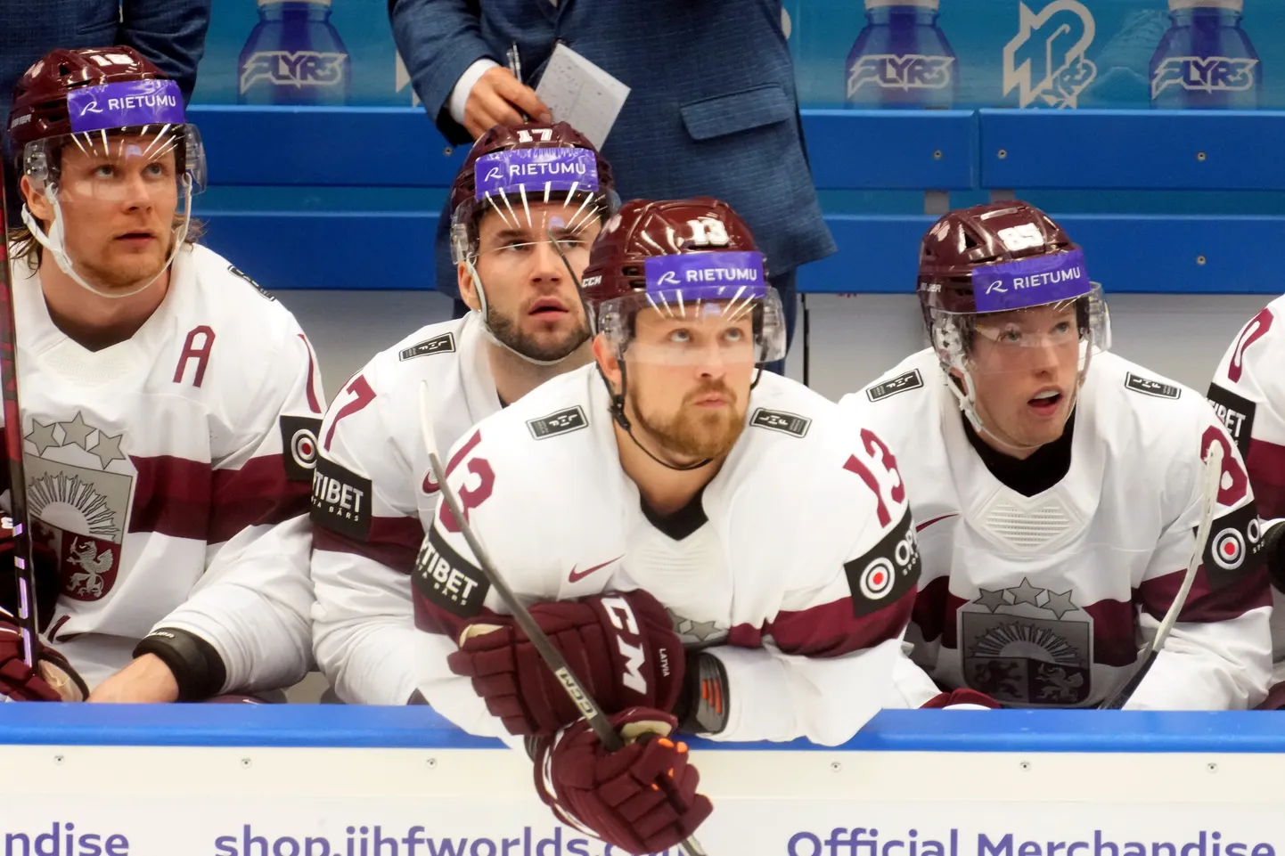 Первое поражение сборной Латвии на Чемпионате мира по хоккею.