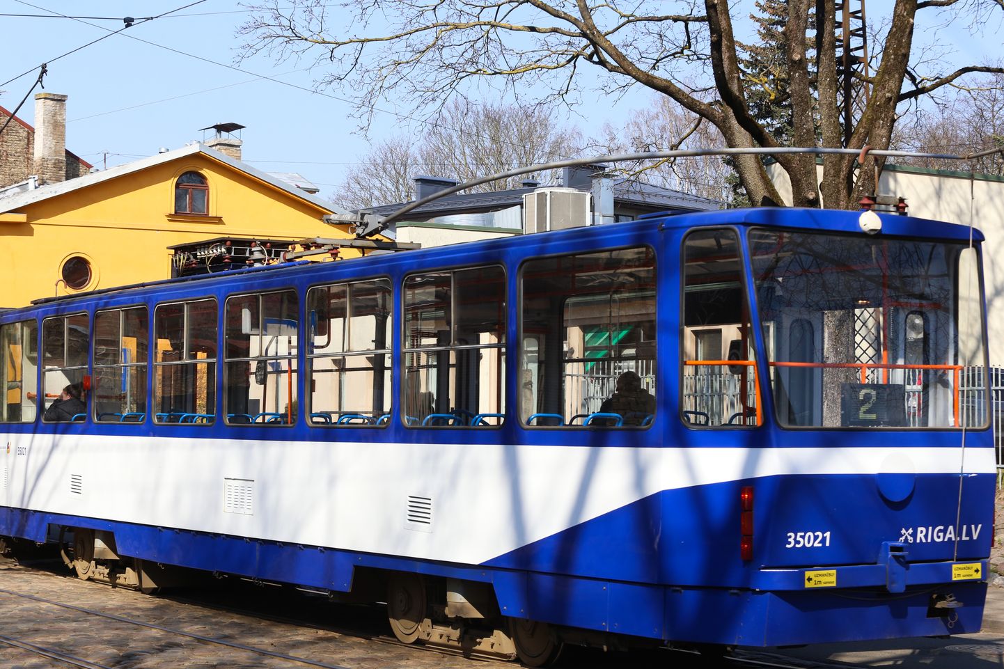Рижский трамвай. Иллюстративное фото