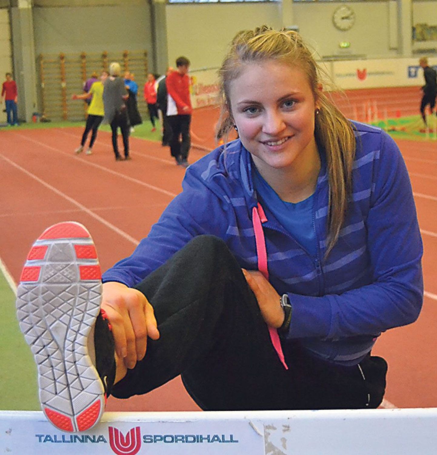 Sprinter Laura-Maria Oja Eesti meistri medalite kapp sai Tartust tõhusat täiendust.