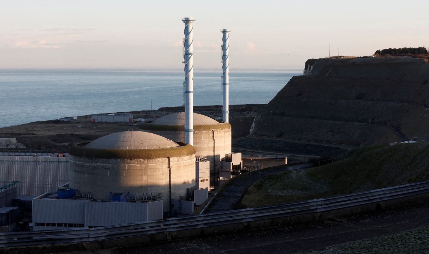 Prantsusmaa energiahiiu EDF  tuumajaam Dieppe lähedal Petit-Caux'is.