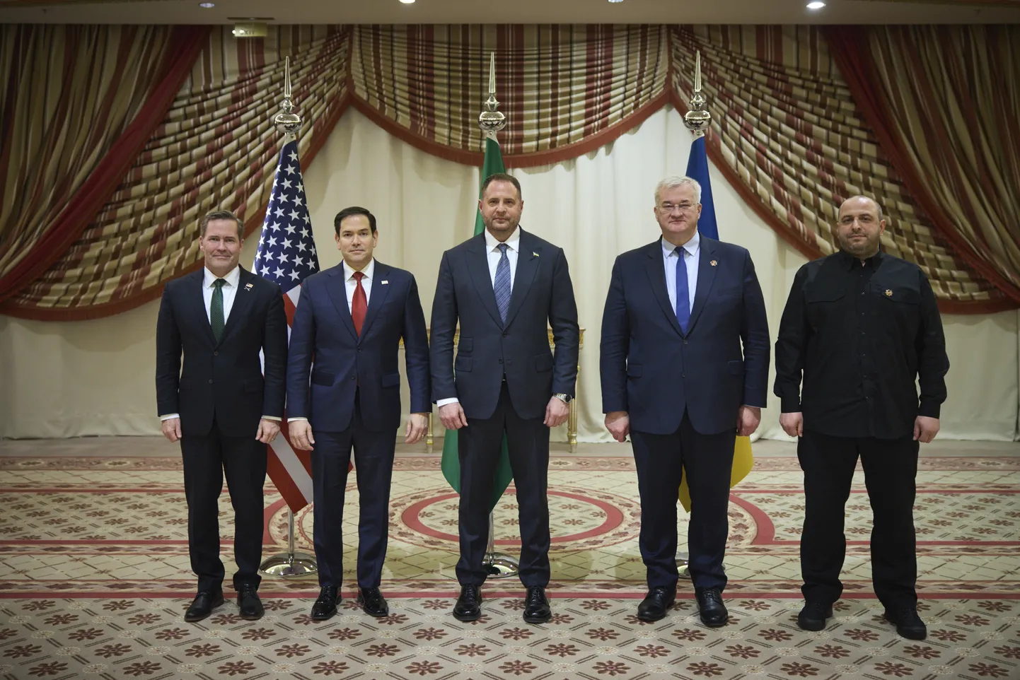 Переговоры украинской и американской делегаций в Джидде.