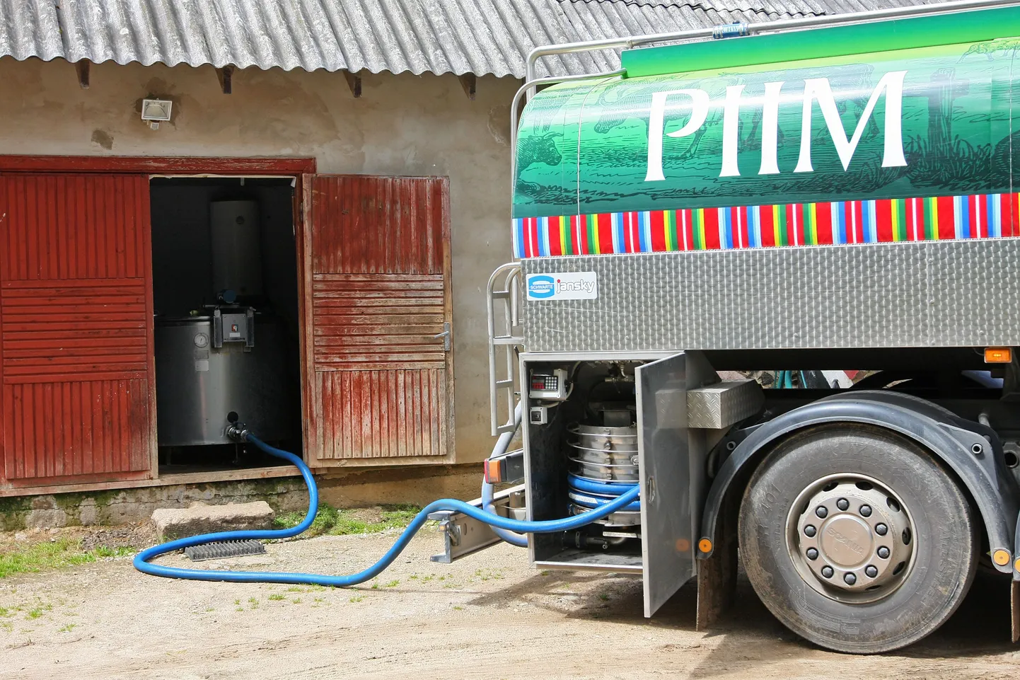 Piimaauto. Pilt on illustratiivne.