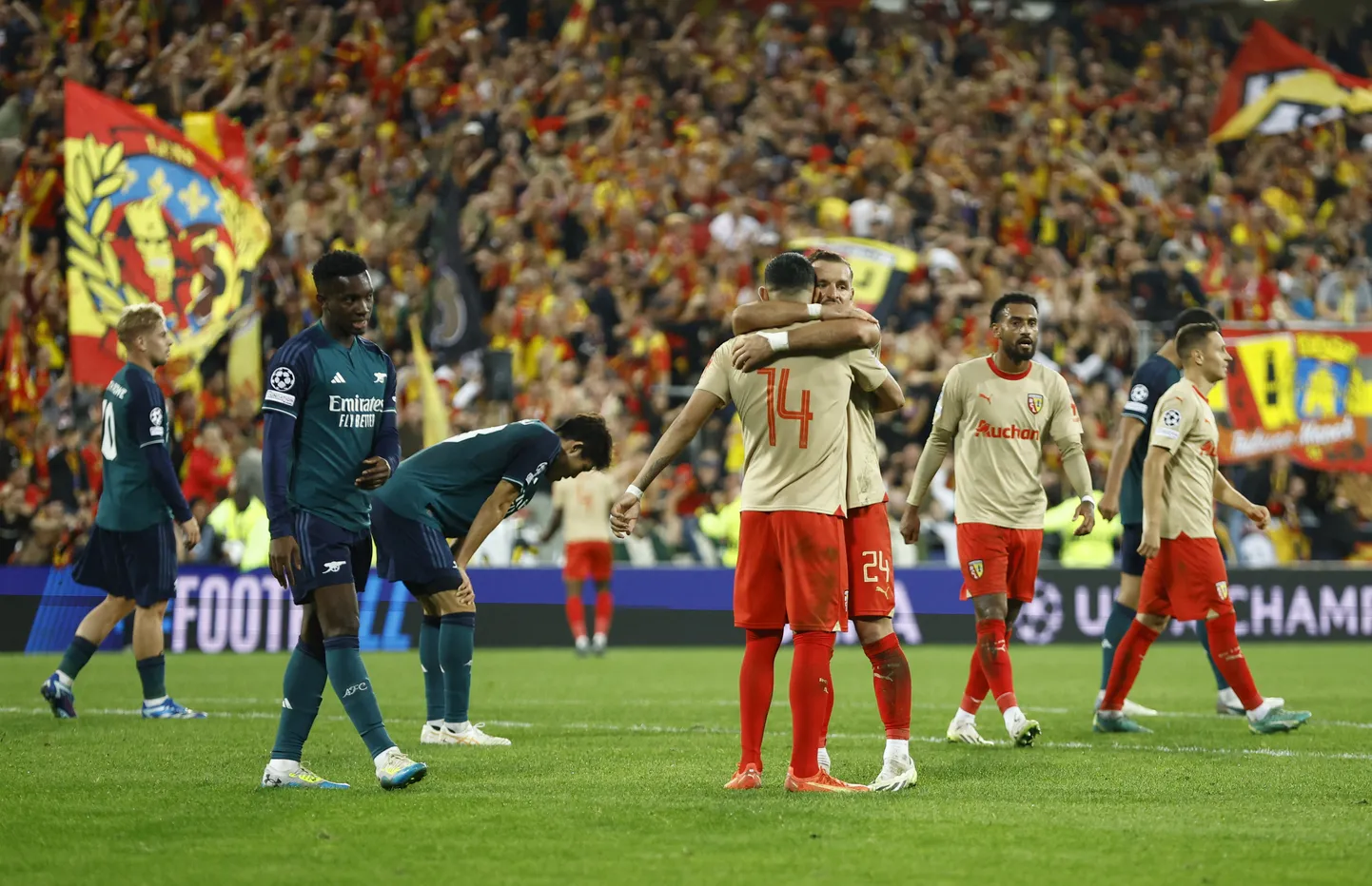 "Arsenal" un "Lens" futbolisti