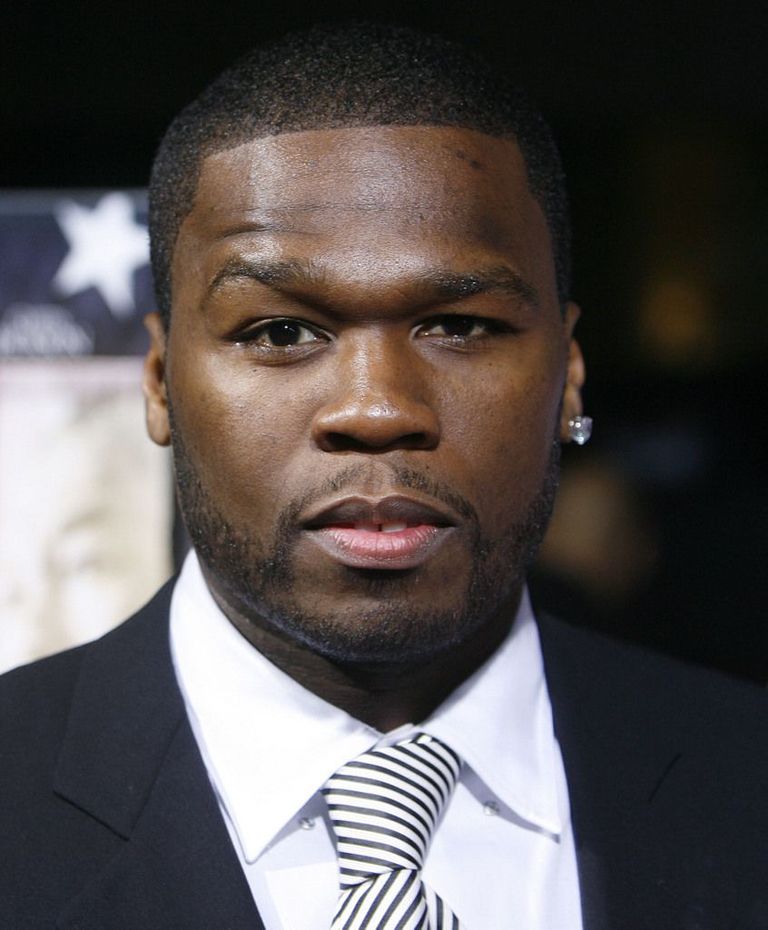Räppar 50 Cent, kodanikunimega Curtis Jackson Рэпер 50 Cent