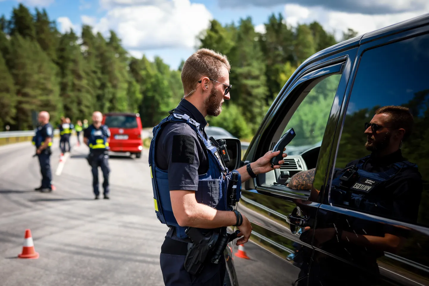 Politsei on ralli ajal väljas täiendavate jõududega.