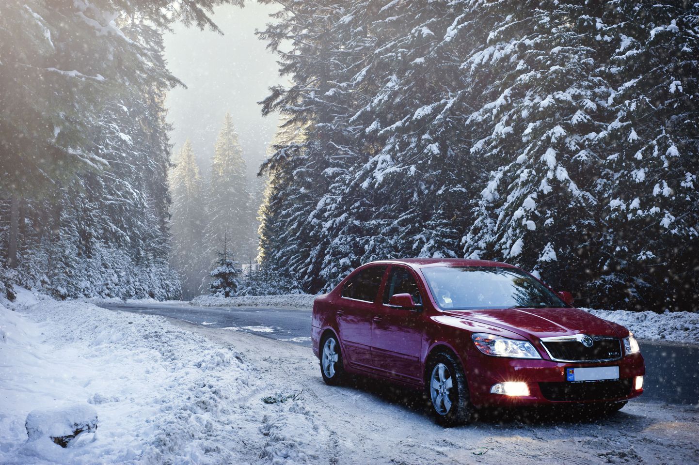 Sõidustiil tuleb valida ilma järgi - kui on lumine ja libe, siis ei tasu kiirustada.