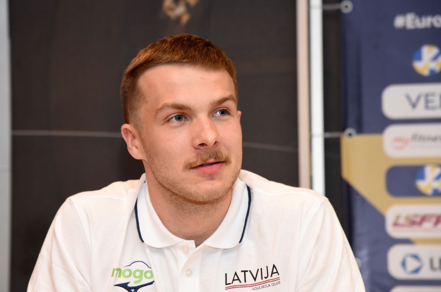 Latvijas izlases volejbolists Atvars Ozoliņš