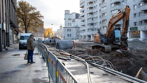 Пробки в Таллинне, вызванные строительством дорог, удивили даже мэра
