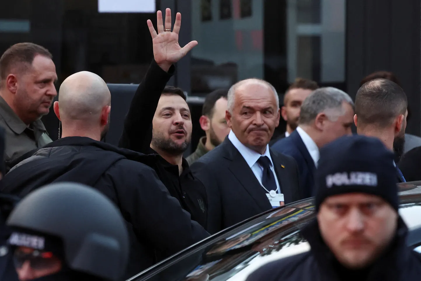 President Volodõmõr Zelenskõi Davosis.