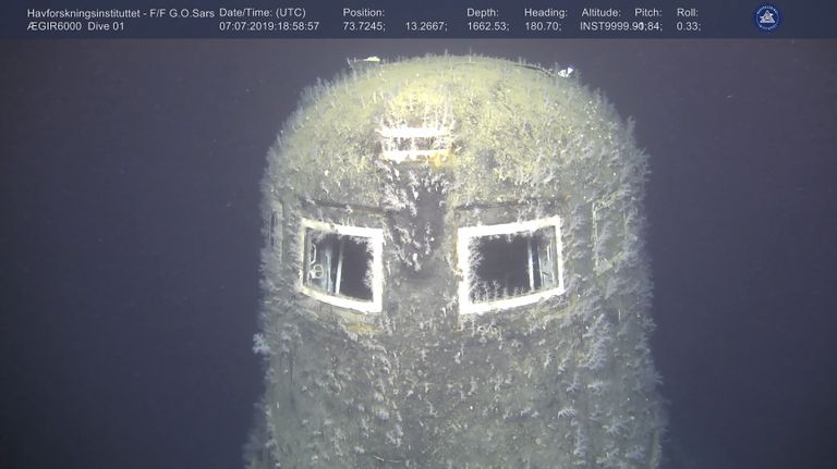 Затонувшая Атомная подводная лодка К-278 «Комсомолец»