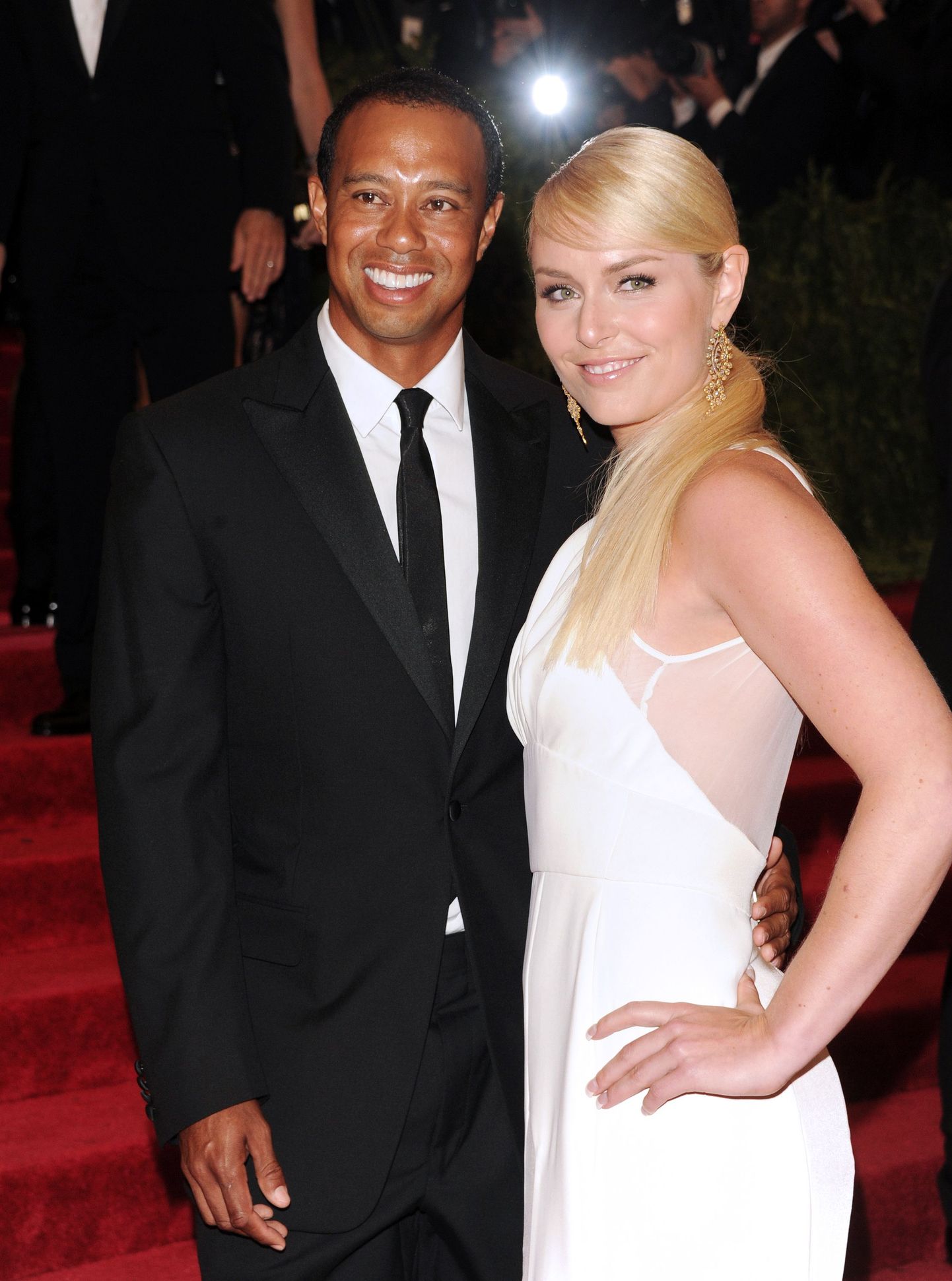 Tiger Woods ja Lindsay Vonn.