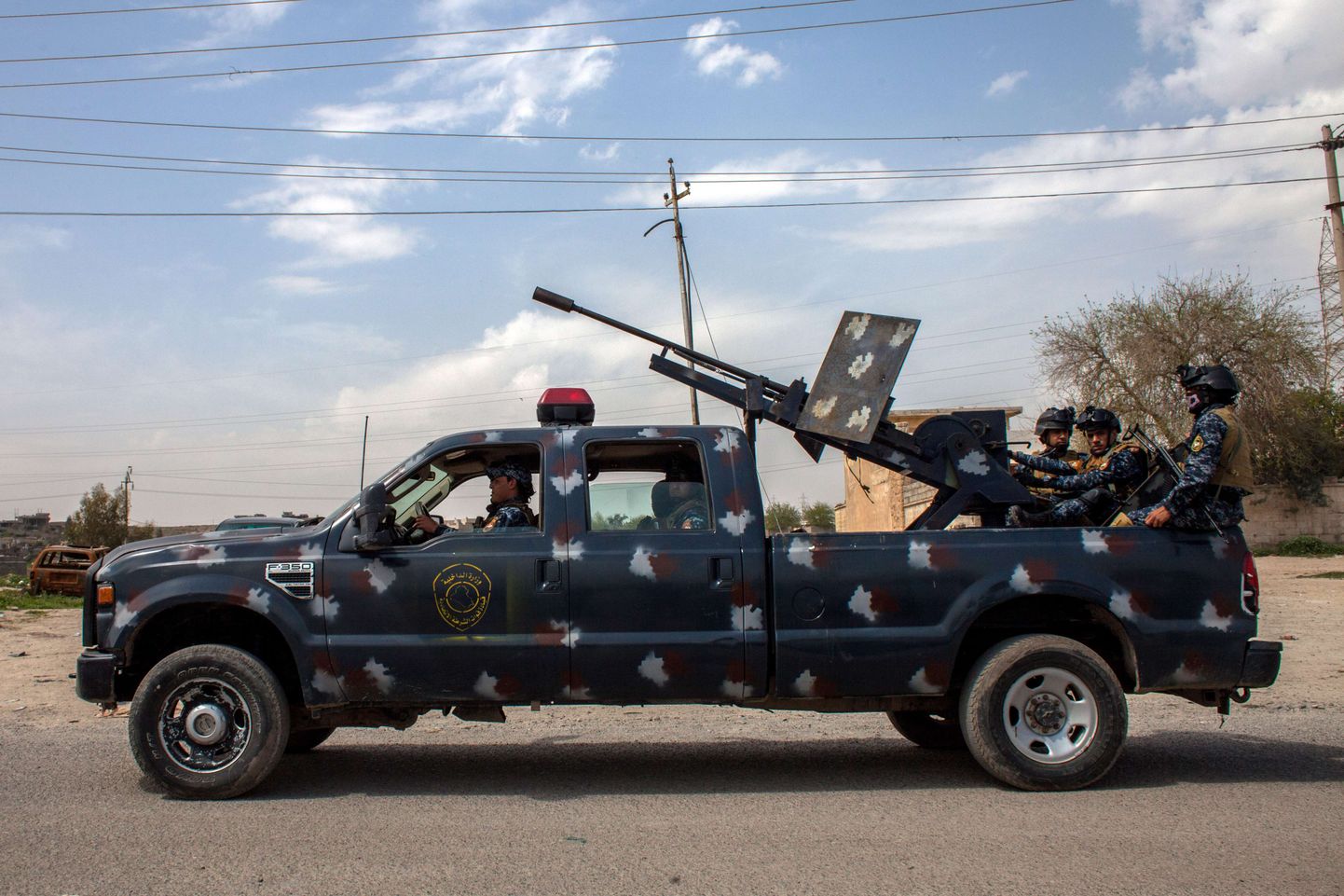Iraagi väed riigi idaosas.