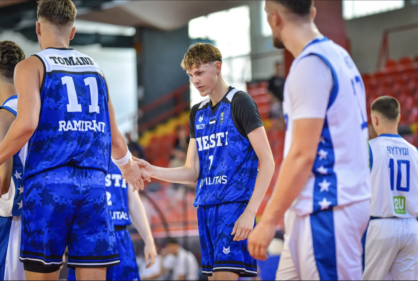 Eesti U18 korvpallikoondis näitas EMi esimeses mängus võimu.