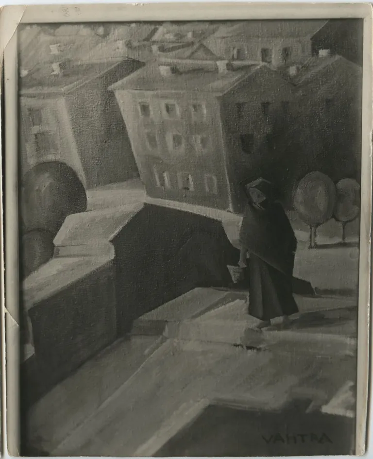 Jaan Vahtra. Öine linn. 1920–1923. Õli