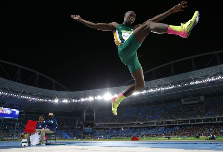 Rio olümpial saavutas Manyonga kaugushüppes teise koha.